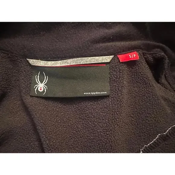 Spyder Women’s Black Full Zip Jacket Size Small – Performance Outerwear - Picture 2 of 4
